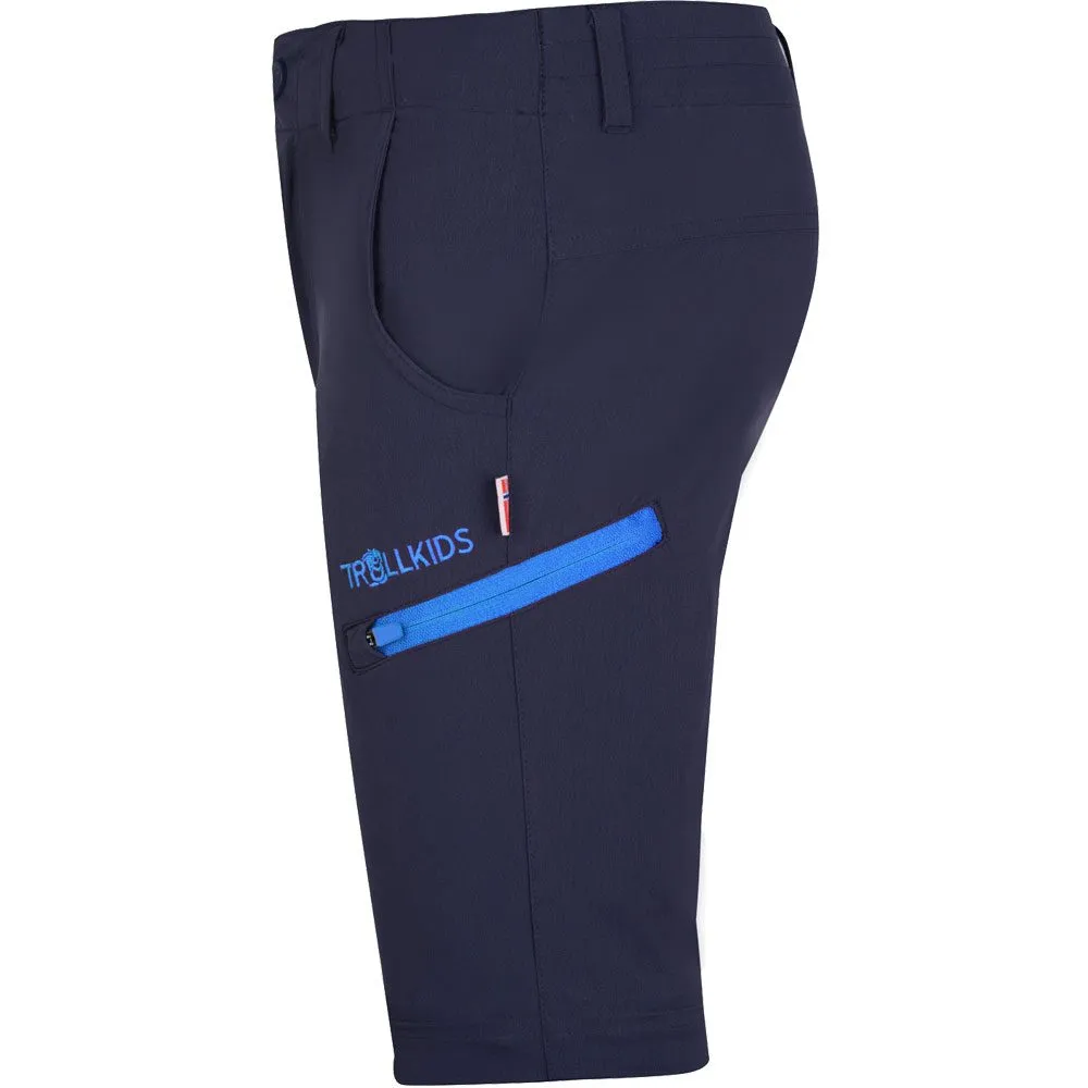 Trollkids - Kjerag Zip Off-Trekking Pants Kids navy medium blue