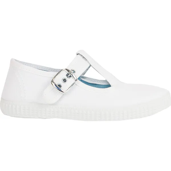 Trotters London Nantucket Canvas Sneaker, White