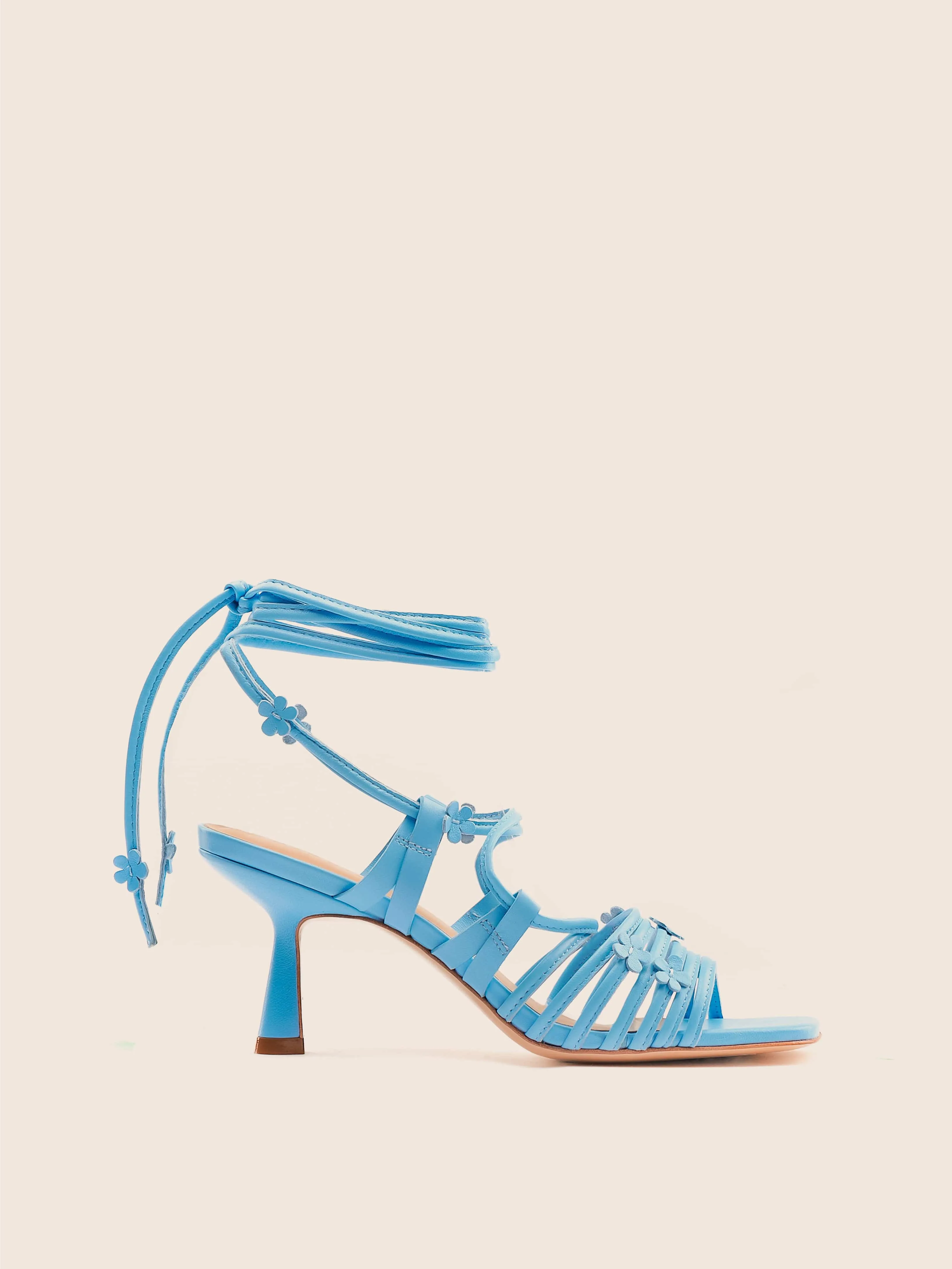 Vitoria Sky Blue Heel