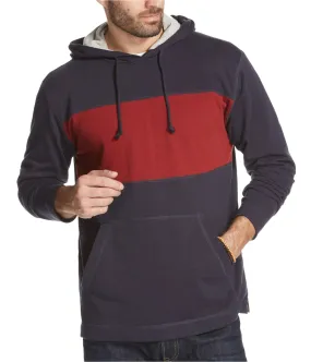 Weatherproof Mens Colorblocked Hoodie Sweatshirt