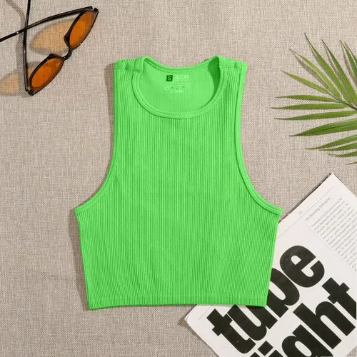 Women's Blouse Tank Tops Vacation Solid Color