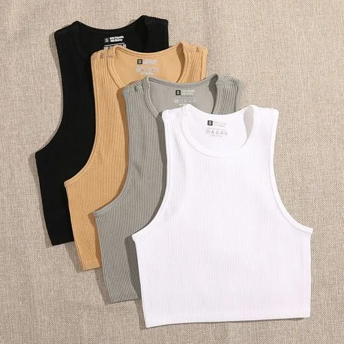 Women's Blouse Tank Tops Vacation Solid Color