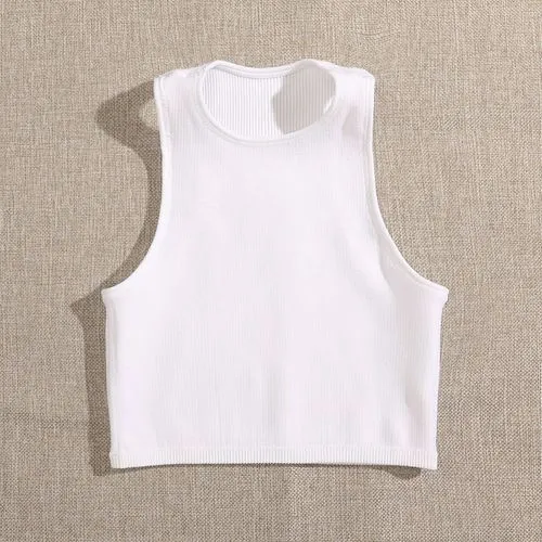 Women's Blouse Tank Tops Vacation Solid Color