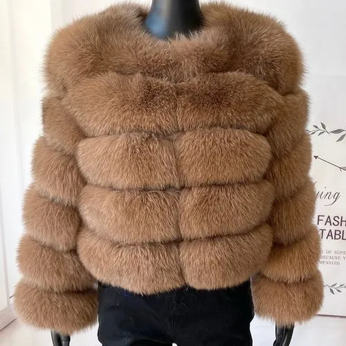 Women's Casual Solid Color Hidden Buckle Coat Faux Fur Coat