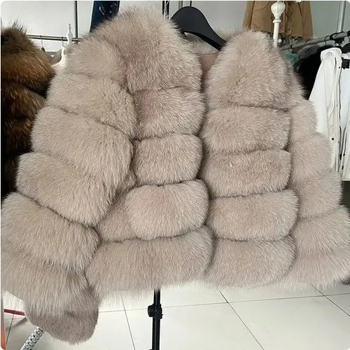 Women's Casual Solid Color Hidden Buckle Coat Faux Fur Coat