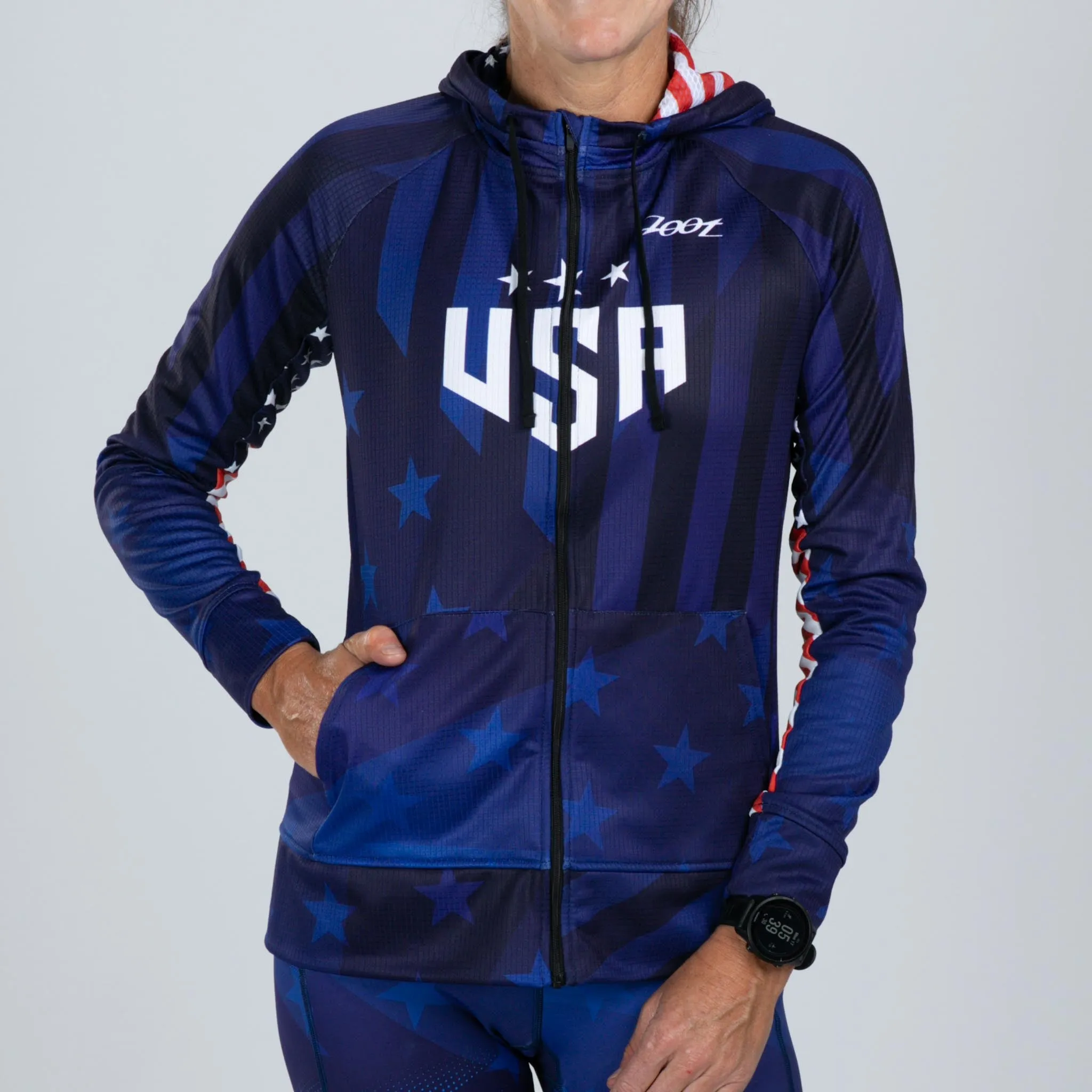 Women's Ltd Run Thermo Hoodie - RWB