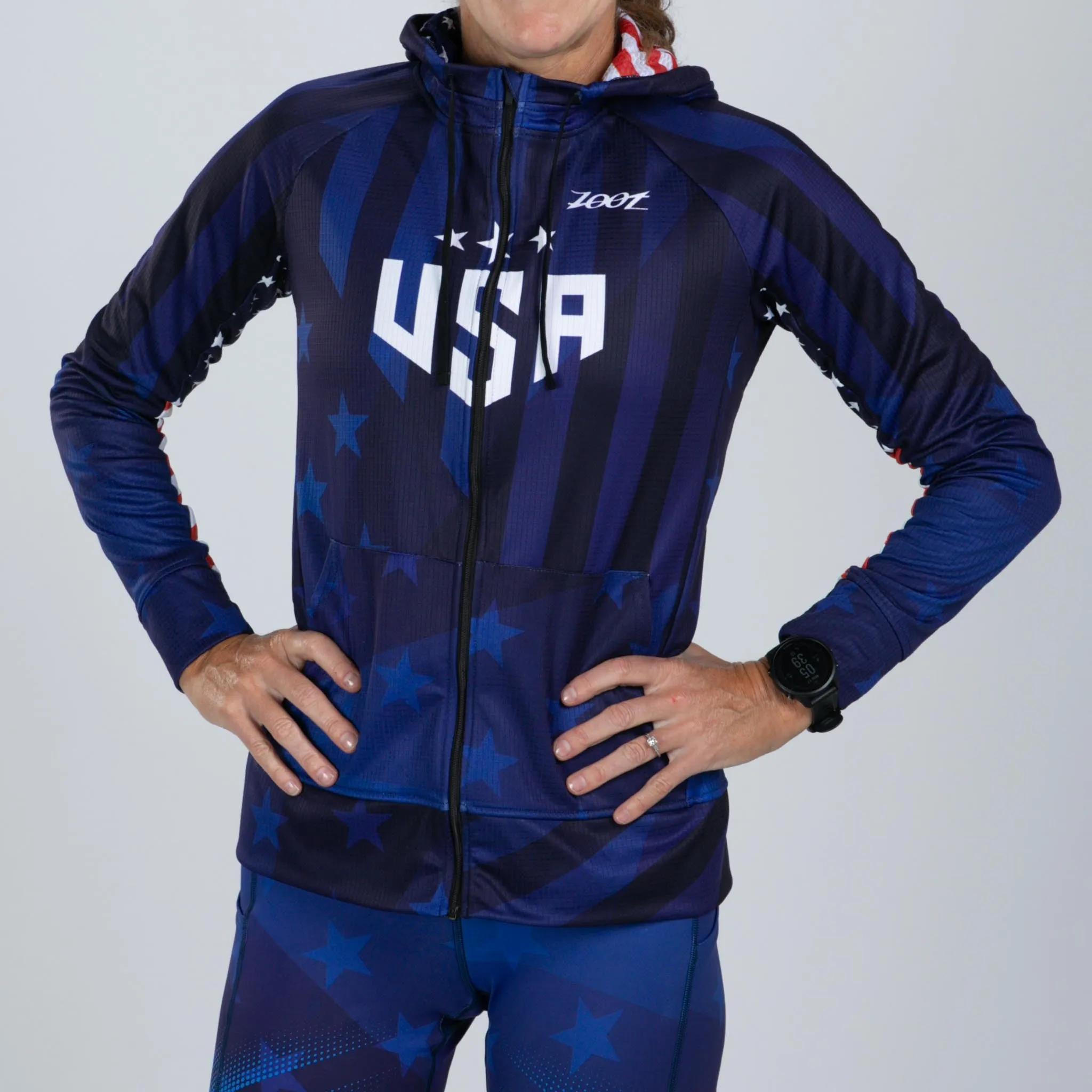 Women's Ltd Run Thermo Hoodie - RWB